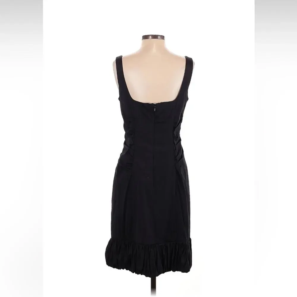 Betsy and Adam Linda Bernell black sheath‎ wiggle cocktail party dress, small